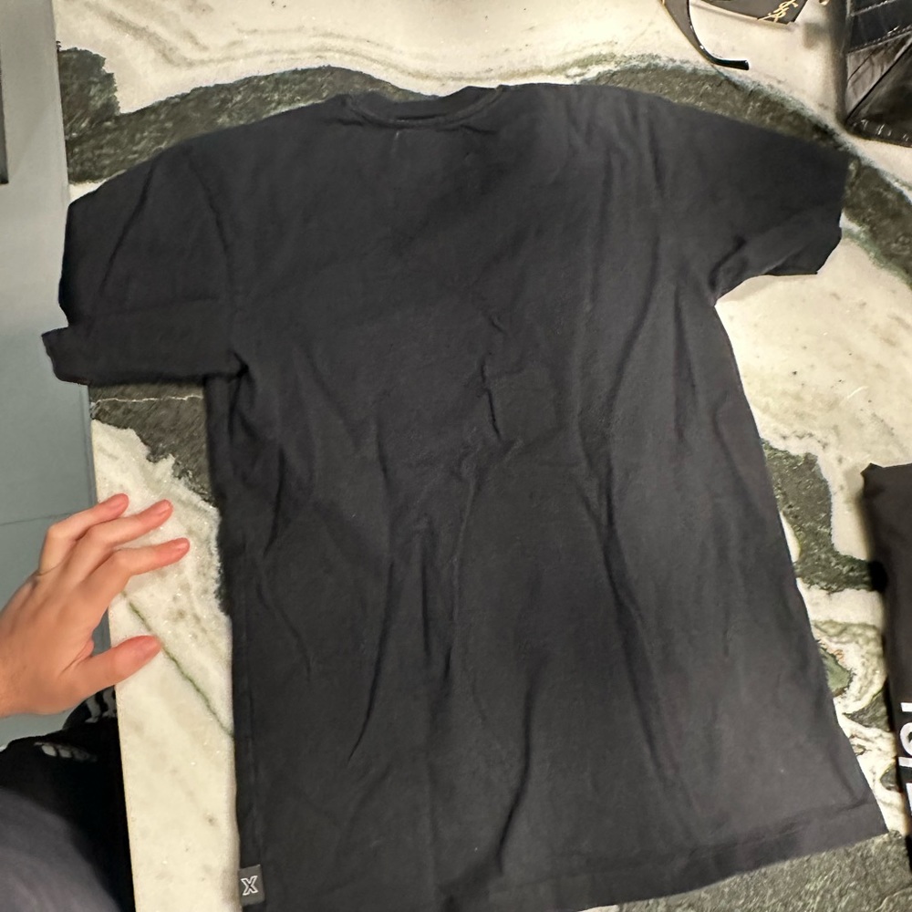 The Kooples X sport short sleeve black and white logo T-shirt size small - Picture 2 of 2